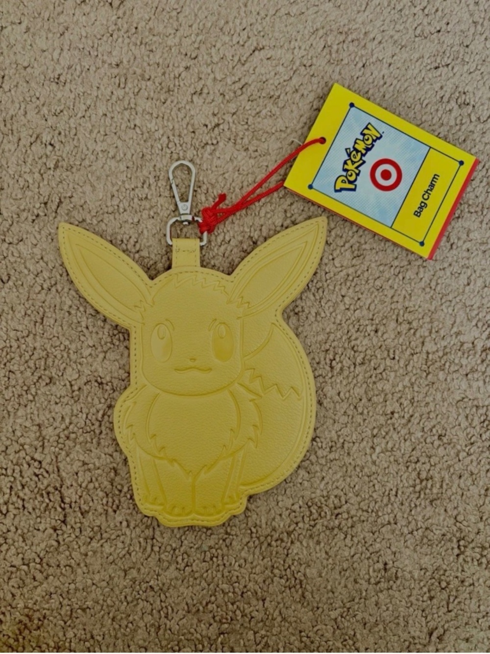 Pokemon X Target Eevee Purse Bag Charm ID Tag New Exclusive Limited New